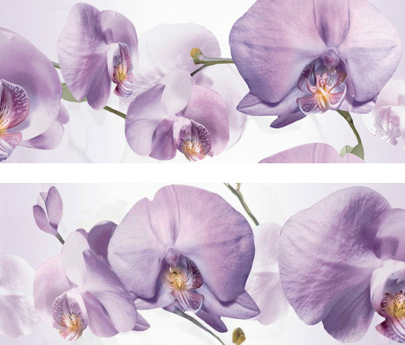 Decor Orqidea Berenjena к-т 2бр.плочки