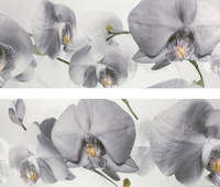 Decor Orqidea Antracita к-т 2бр.плочки